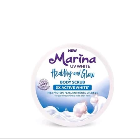 MARINA UV WHITE BODY SCRUB 185 ml