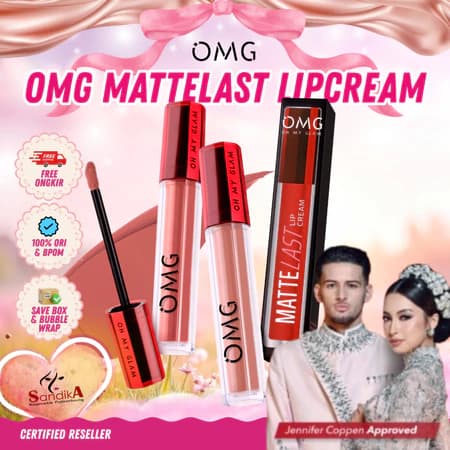 OMG OH MY GLAM Mattelast Lip Cream